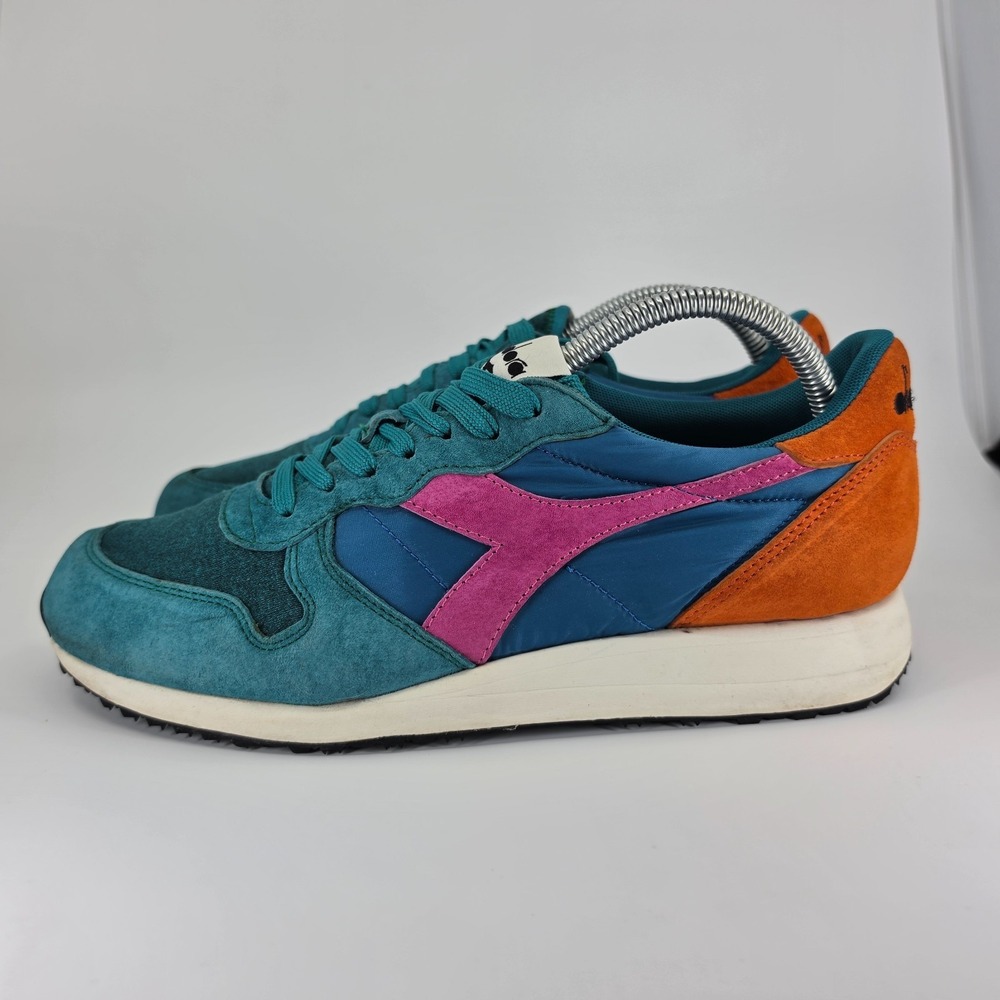 Diadora Shoes Mens Size 8.5 Multicolor Tornado Mii Valanga Azzurra Casuals 80s